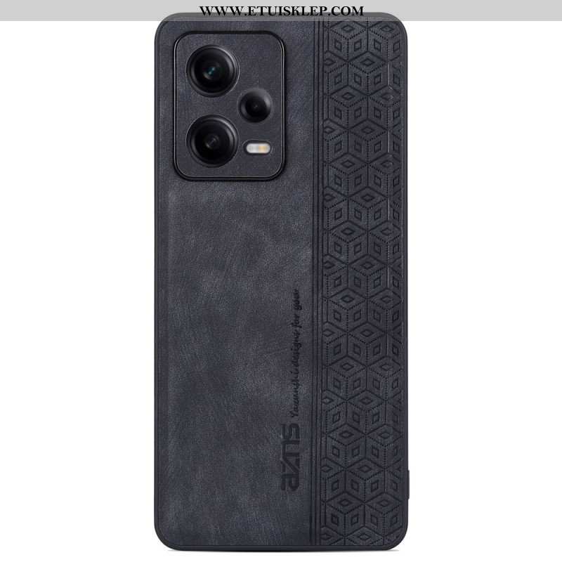 Etui do Poco X5 Pro 5G Efekt Skóry Azns